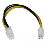 &bdquo;StarTech ATX / EPS 4-pin&ldquo; - ATX / EPS 4-pin, 0,2 m, geltonas (ATXP4EXT)