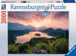 Ravensburger Dėlionė 3000 vnt. - Bledo ežeras Slovėnija