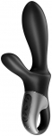 &bdquo;Satisfyer Heat Climax+&ldquo; analinis vibratorius su juoda stimuliacija