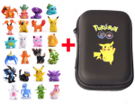 Mini Figūrėlių Rinkinys Su Dėklu Pokemon