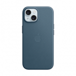 iPhone 15 FineWoven Case with MagSafe - Pacific Blue