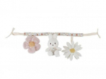Little Dutch Vežimėlio žaislų grandinėlė Miffy &acute;Vintage Little Flowers&acute;