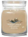 Yankee Candle Aromatinė žvakė Signature glass medium Amber - Sandalwood 368 g