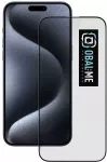 OBAL:ME 5D apsauginis stiklas telefonui iPhone 16 Pro Juodas