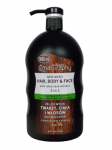 Naturaphy BluxCosmetics Face body and hair wash gel for men with aloe extract 3in1 1l