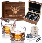 Modux Viskio ir Cigarų Dovanų Rinkinys Vyrams