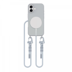 TECH-PROTECT MAGNECKLACE MagSafe Apple iPhone 16 dėklas telefonui pilkos spalvos