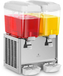 Royal Catering Sulčių gėrimų au&scaron;intuvo dozatorius, dvigubas, 2x 18L