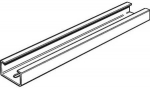 Profilati Profilinis bėgelis C3015GF su skylėmis, 18x6,3 mm auk&scaron;čio x 15x30 mm pločio, galvanizuotas