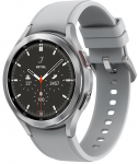 I&scaron;manusis laikrodis Samsung Galaxy Watch 4 Classic, 46 mm (SM-R890NZSAEUD), sidabrinis (Sidabrinis)