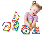 WOOPIE Magnetiniai Konstrukciniai Blokai Creative Puzzle 70 vnt.