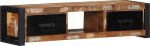 TV staliukas televizoriaus spintelė 100x30x25 cm Regeneruota medžio masyva