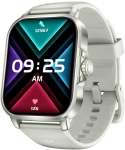 I&scaron;manusis laikrodis Kumi KU7 Meta 90 tryb&oacute;w 40 mm Sidabrinė