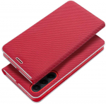 Dėklas Oem LUNA Book Carbon skirtas Samsung Galaxy A51 raudonas