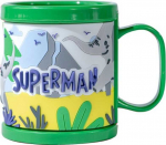 Pan i Pani Gadżet Puodelis vaikams - Supermenas 3D