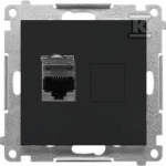 Kontakt Simon GN.1-KR.COM.RJ45 K.6 P. Juodas M.SIMON55