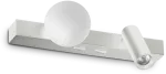 6W LED sieninis &scaron;viestuvas PING PONG, baltas, 3000K, 336534