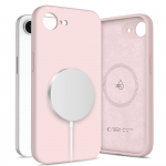 Dėklas Tech-Protect Liquid Silicone MagSafe Case for iPhone 16e / 17e - Rožinė