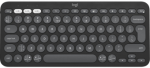 Logitech Klaviatūra Logiteh Pebble Keys 2 K380s Tonal Graphite