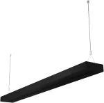 Pakabinamas &scaron;viestuvas 40/46/48/52W LED linijinis &scaron;viestuvas LINEAR INDIVILED DIRECT, juodas, 4000K, 150cm