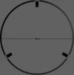Winmau "Plasma Ice Light Pro-Line Surround" paketas juodas