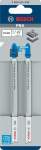 Bosch PRO siaurapj. pjūkleliai T321BF 2 vnt.