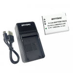 Olympus LI-50B akumuliatorius 1200 mAh + greitasis LED pakrovėjas