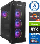 Stacionarus kompiuteris INTOP AQUA Ryzen 7 8700F 16GB DDR5 2TB SSD M.2 NVME RTX5070 12GB WIN11Pro (RW58248)
