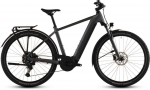 Elektrinis dviratis Cube Nuride Hybrid Performance 600 slabgrey'n'juodas 2026-62 cm (Dydis: 62 cm)