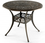 Bonideco Select Lauko stalas 90x74cm., rudos spalvos