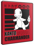 Ultra Pro Charmander Pok&eacute;mon kortelių albumas 4 ki&scaron;enės kolekcininkams