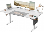 Songmics Elektrinis auk&scaron;čio reguliuojamas ra&scaron;omasis stalas 180 x 80 cm
