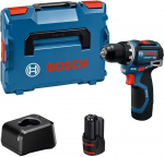 Bosch GSR 12V-32, 2x2.0Ah, GAL 12V-20, LB