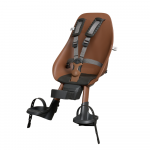 Children's chair in front URBAN IKI Ta-ke BIO, Haniwa Brown/Bincho Juodas