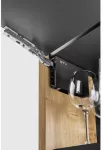 GTV HORIZON lift, front height 300-650 mm, front weight 2.8-7kg, force 1100-2250, juodas