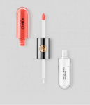 Orange Oranžinis Kiko Milano dvipusis lūpų blizgis spalva 114 Oranžinis Raudona