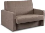 Mebel Elite Dvivietis fotelis-lova MILAN 2, 135 &times; 110 &times; 95 cm, smėlio spalvos