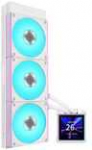 Lian Li HydroShift II LCD-S 360CL AiO-Wasserk&uuml;hlung, RGB, LCD-Ekranas - 360mm, baltas