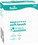 Pampers Aqua Soft Touch Servetėlės Kūdikiams, 15 Pakuotė, 900 Servetėlės