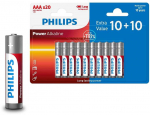 Baterija PHILIPS AAA LR03 Blister 10+10pcs