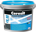 Elastingas plytelių siūlių glaistas CERESIT CE40 AQUASTATIC 39, pergamono sp., 2kg