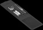 Wera Werkzeuge Wera 05004170001, Mechaninis, 1/4", Nerūdijantis plienas, 12 vnt., 1 x 1/4" x 87 mm 1 x 1/4" x 100 mm 1 x PH 2 x 25 mm 1 x TX 10 x 25 mm 1 x TX 25 x 25 mm 1 x 2 x 25...