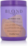 Orange Inebrya BLONDesse No-Oranžinis Mask Plaukų kaukė 1000ml kaukė dažytiems plaukams Unisex