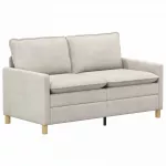 Sofa Kreminė 156 x 81 x 87,5 cm Poliesteris