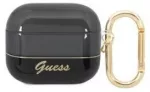 Case for headphones Guess Apple AirPods 3 Translucent Case Juodas