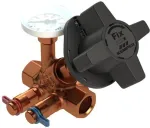 Kemper Group cirkuliacinis vožtuvas Multi Fix+ su nipliu 1/2''