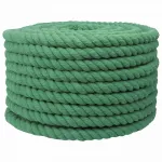 Medvilninė virvė 24 mm 25 m Žalia 100% Medvilnė