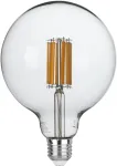 16W LED lemputė, skaidri, E27, 6500K