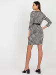 Suknelė-TW-SK-BL-1007.32P-juoda ir balta