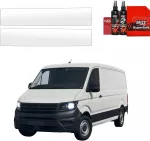 GrizzGlass Bespalvė apsauginė plėvelė BodyShield priekiniams slenksčiams Volkswagen Crafter (2016-2026) [2w1] (GRZ21898)